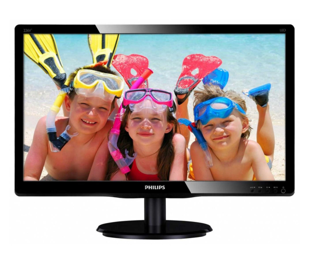 Philips 226V4LSB/00 (DVI) czarny - 116651 - zdjęcie 2
